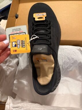 Skechers Men's Black Athletic Slip-In Sneaker